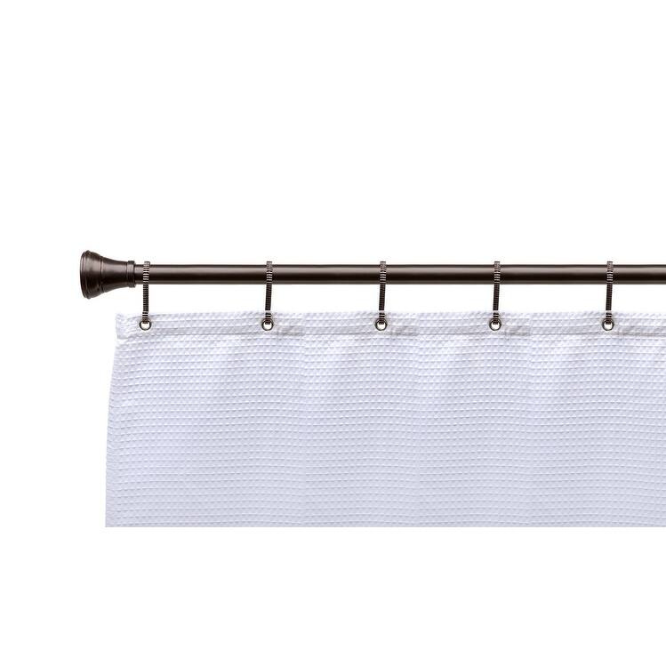 Utopia Alley Rustproof Zinc Shower Curtain Rings for Bathroom, Set of 12
