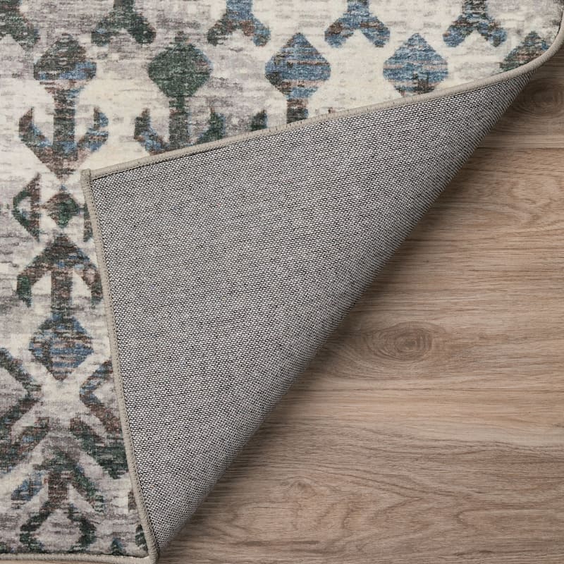 Indoor/ Outdoor Addison Bravado Morroccan Washable Area Rug