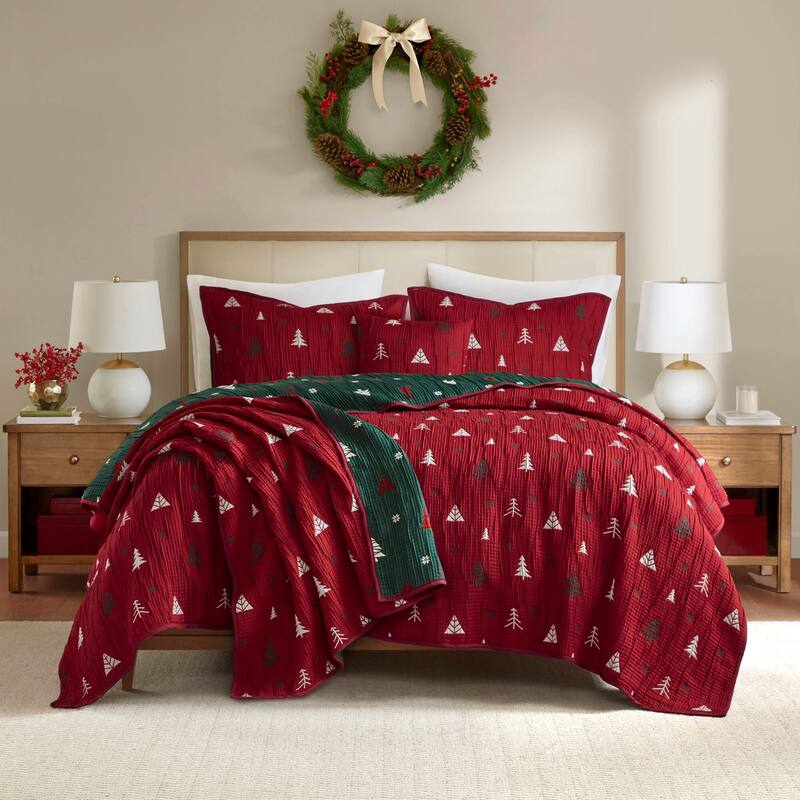 Madison Park Winter Throw Set