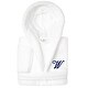 preview thumbnail 94 of 100, Sweet Kids 100% Polyester SUPER PLUSH Double Brushed Hooded Bathrobe with Navy Script Monogram W - Large