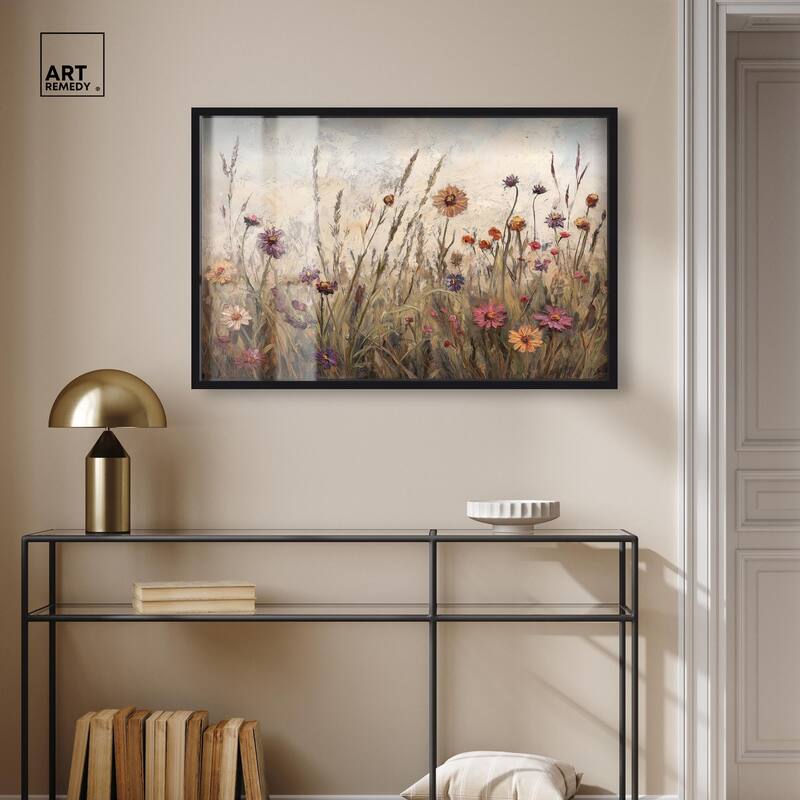Vintage Blooms II Shadowbox by Art Remedy