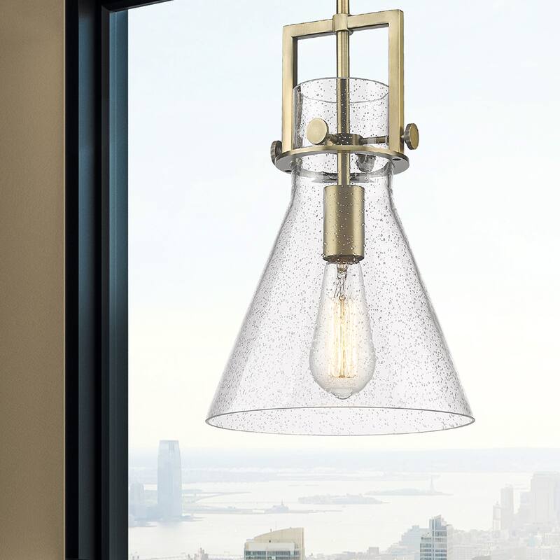 Innovations Lighting Newton Cone - 1 Light 10" Stem Hung Pendant
