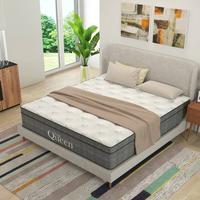 NapQueen Victoria 12" Cooling Gel Hybrid Mattress - King