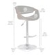 preview thumbnail 38 of 36, Butterfly 24" Adjustable Swivel Bar Stool