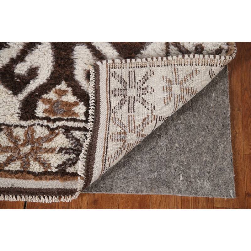 Anatolian Tribal Turkish Runner Rug Handmade Wool Carpet - 3'5"x 11'0"