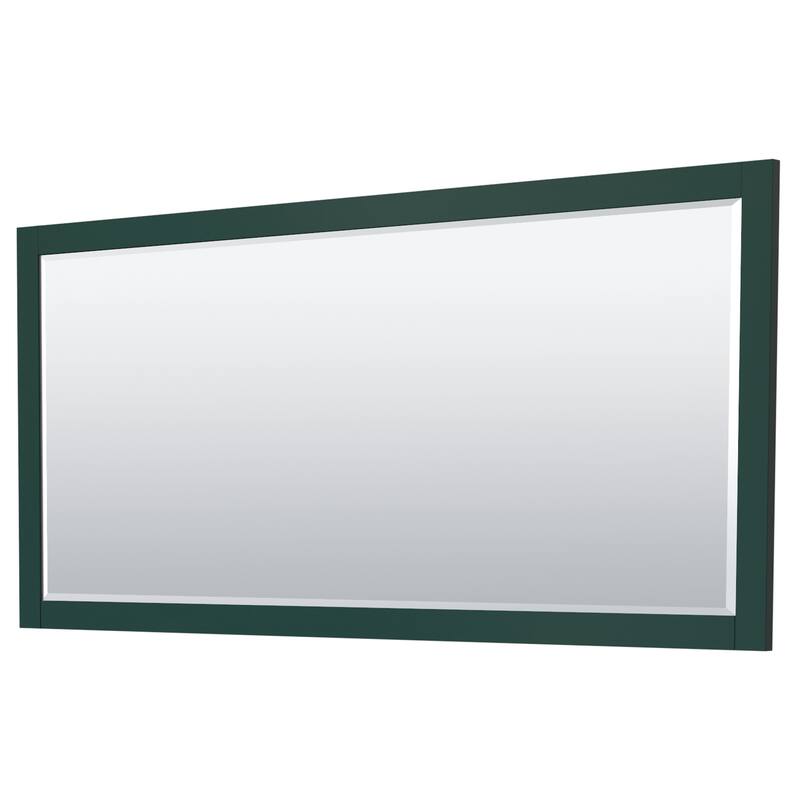 Miranda 84-inch Double Vanity, Quartz Top, 70-inch Mirror