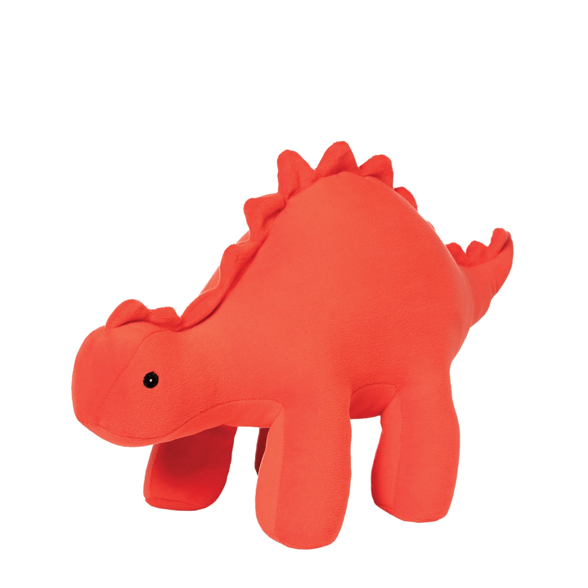 red dinosaur plush