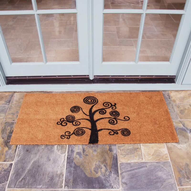 Rubber-Cal Country "Oversized" Front Door Mat Kit - 24" x 57" - 2 Door Mats