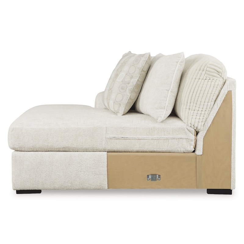 Signature Design by Ashley Chessington White 2-Piece Sectional with Chaise - 121" W x 65" D x 40" H