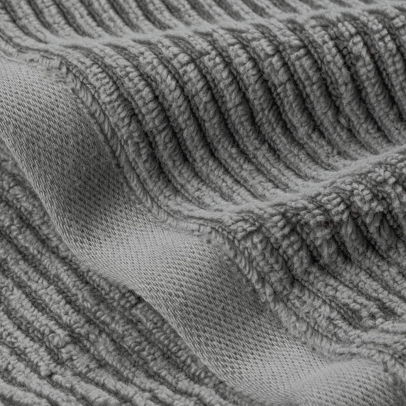 Slim Ribbed Bath Towel