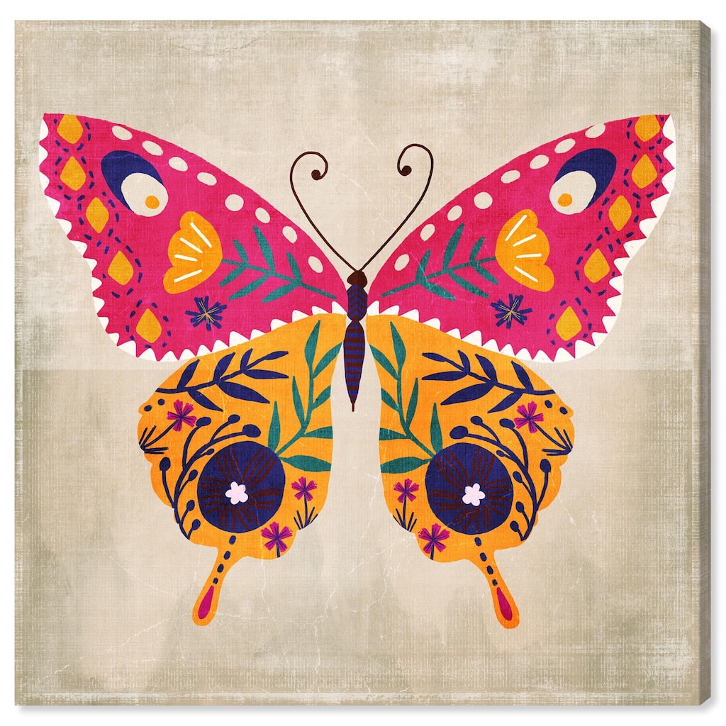 Butterfly Wings II Canvas by Art Remedy, Gallery Wrapped