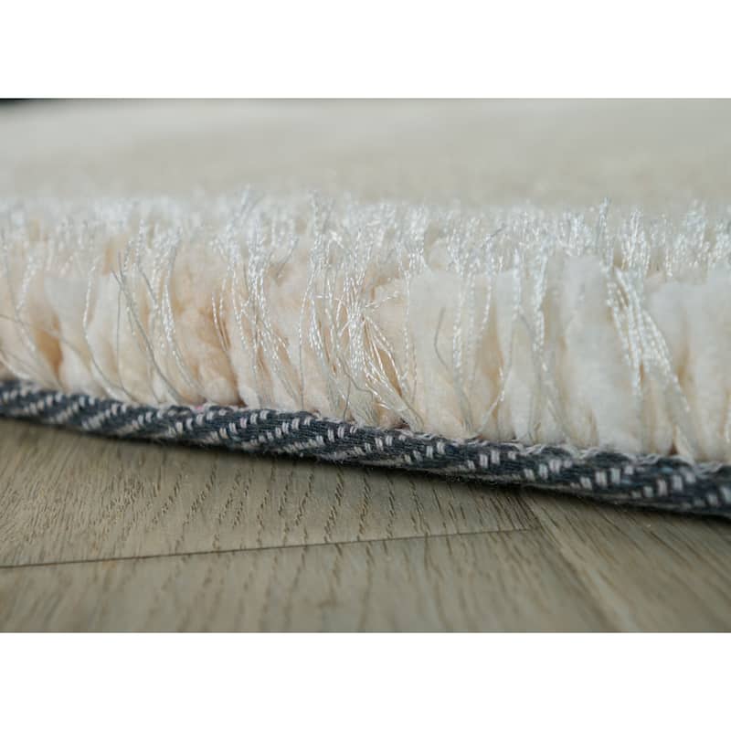 Lisbon Collection Hand Woven Mixed Color Thick Area Rug
