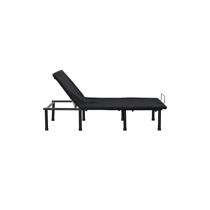 Motorized Adjustable Bed Base with Head and Foot Inclines, Full, Queen, Twin XL, Noise-Free, Quick Assembly