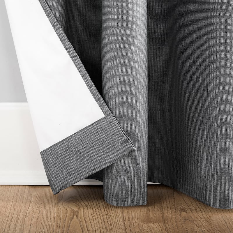 Sun Zero Duran Thermal Insulated Total Blackout Grommet 1-Piece Curtain Panel, Single Panel