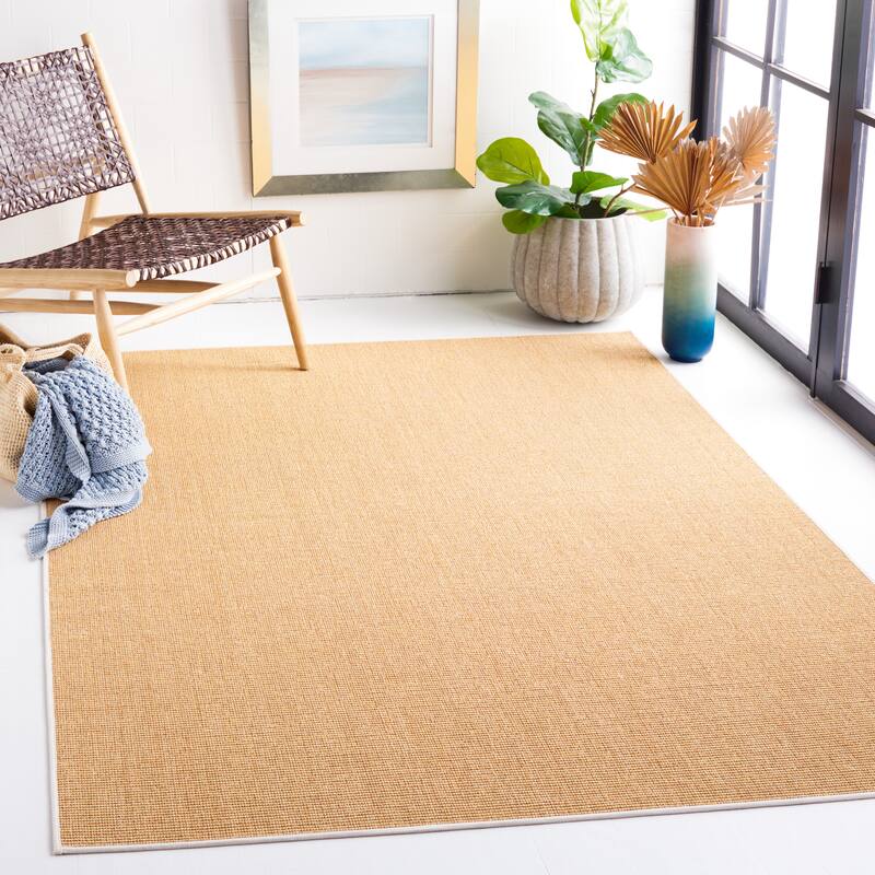 Martha Stewart by SAFAVIEH Klarita Sisal & Jute Area Rug - 8' x 10' - Natural/White
