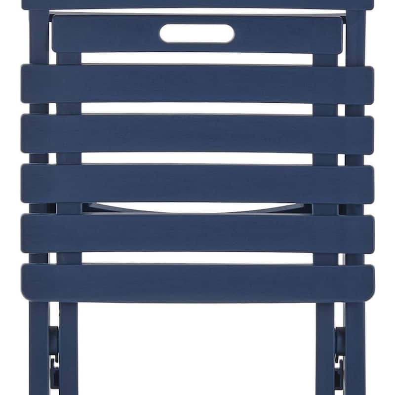Outdoor Folding Chair Set of 2 Space-Saving UV Resistant Patio Seating