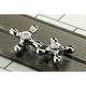 preview thumbnail 30 of 30, Kingston Brass Heritage 8-Inch Widespread Kitchen Faucet with Brass Sprayer
