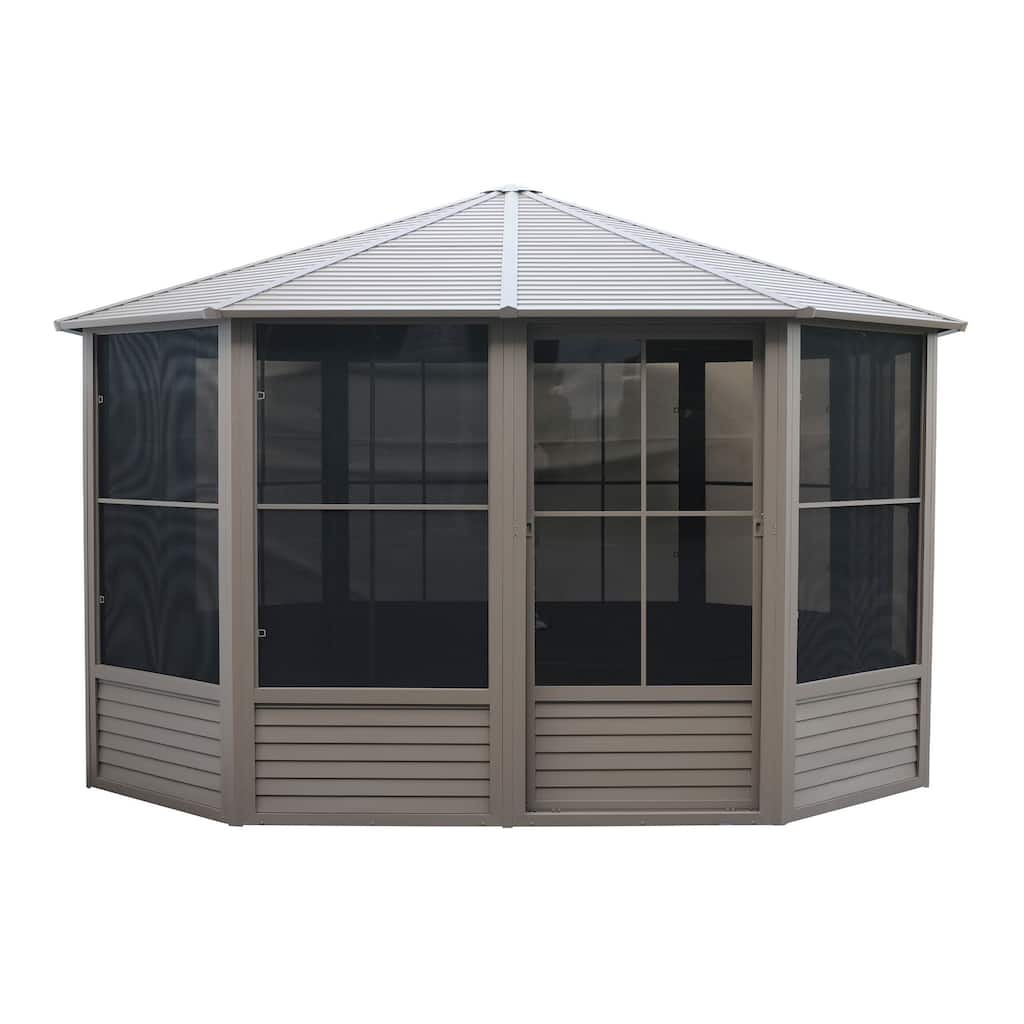 Florence - Solarium 12x12 Metal Roof