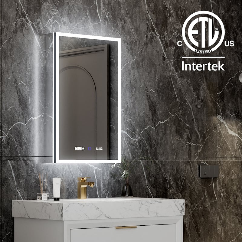 Modland 20x32" LED Recessed or Surface Medicine Cabinet with Mirror