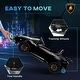 preview thumbnail 5 of 16, Qaba 12V Lamborghini Huracan Licensed Kids Electric Car with Remote Control, Spring Suspension, Transport Wheel, LED Lights