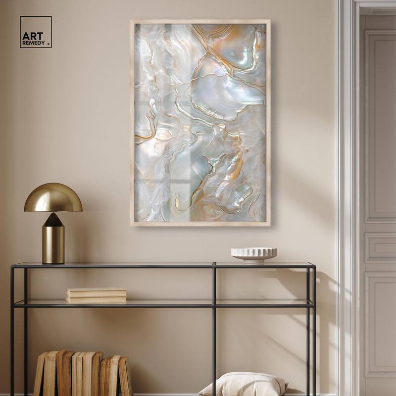 Fluid Preciousness IV Shadowbox by Art Remedy