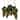 Kurt Adler 100-Light Green and Burgundy LED Grape Light Set with 5 Grape Bunches