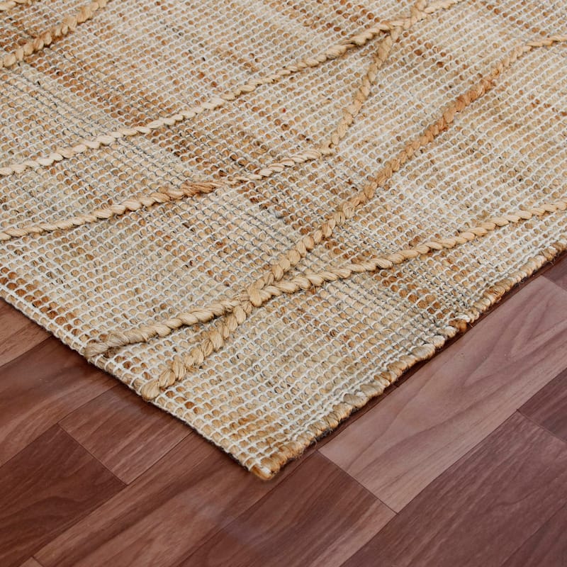 Sevita Natural Abstract Modern Area Rug