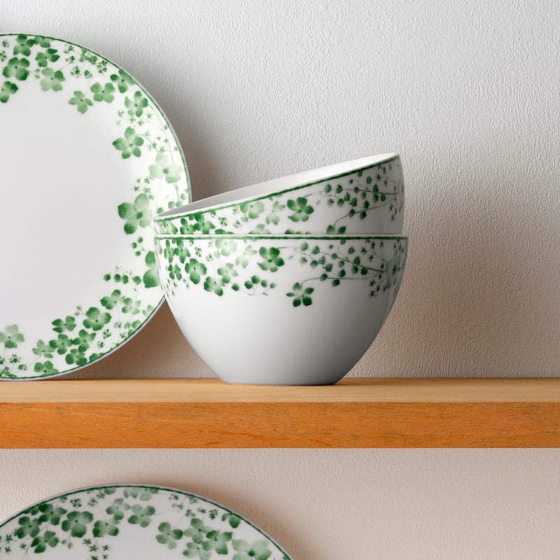 Noritake Bloomington Road Set Of 4 Cereal Bowls, 6", 29-1/2 Oz.