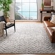 preview thumbnail 6 of 42, SAFAVIEH Adirondack Isabelle Chevron Distressed Rug 11' x 15' - Ivory/Charcoal - Rectangle