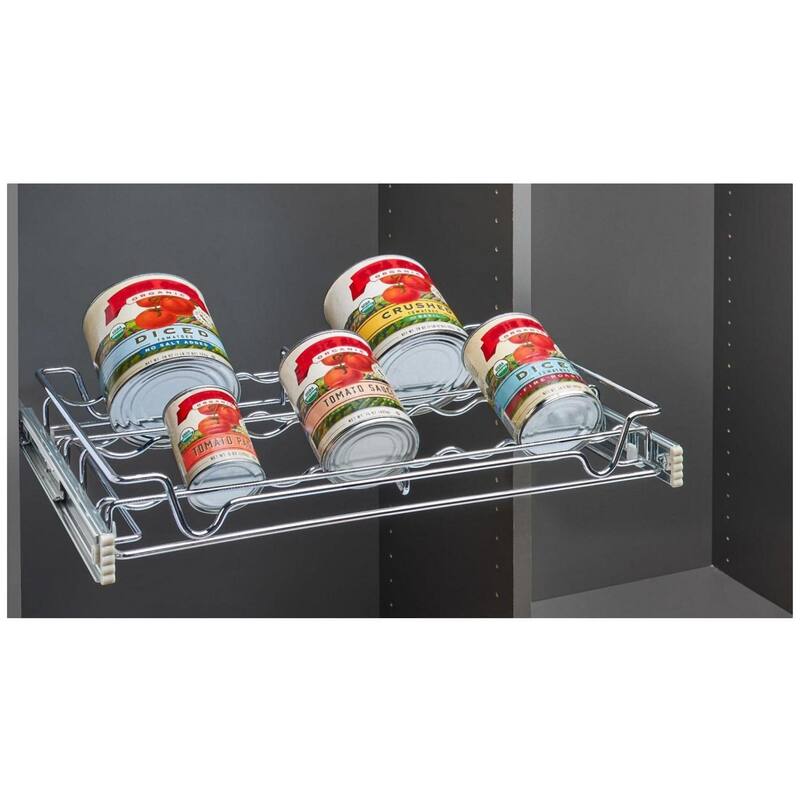Rev-A-Shelf Sidelines 18 Inch Pull Out Spice/Can Rack