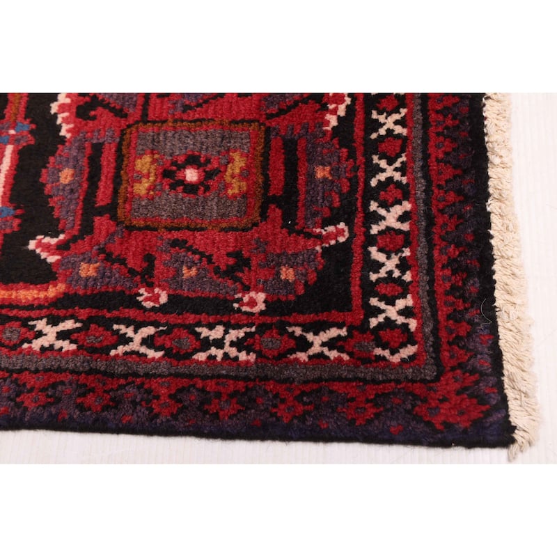 ECARPETGALLERY Hand-knotted Kayseri Vintage Red Wool Rug - 6'10 x 10'4