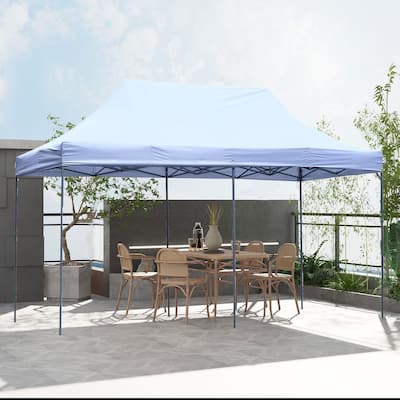 10x20 ft Outdoor Canopy Pop Up Canopy for Wedding Parties Events - 10 x 20ft