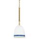 Option Heirloom Brass / Navy Stripe