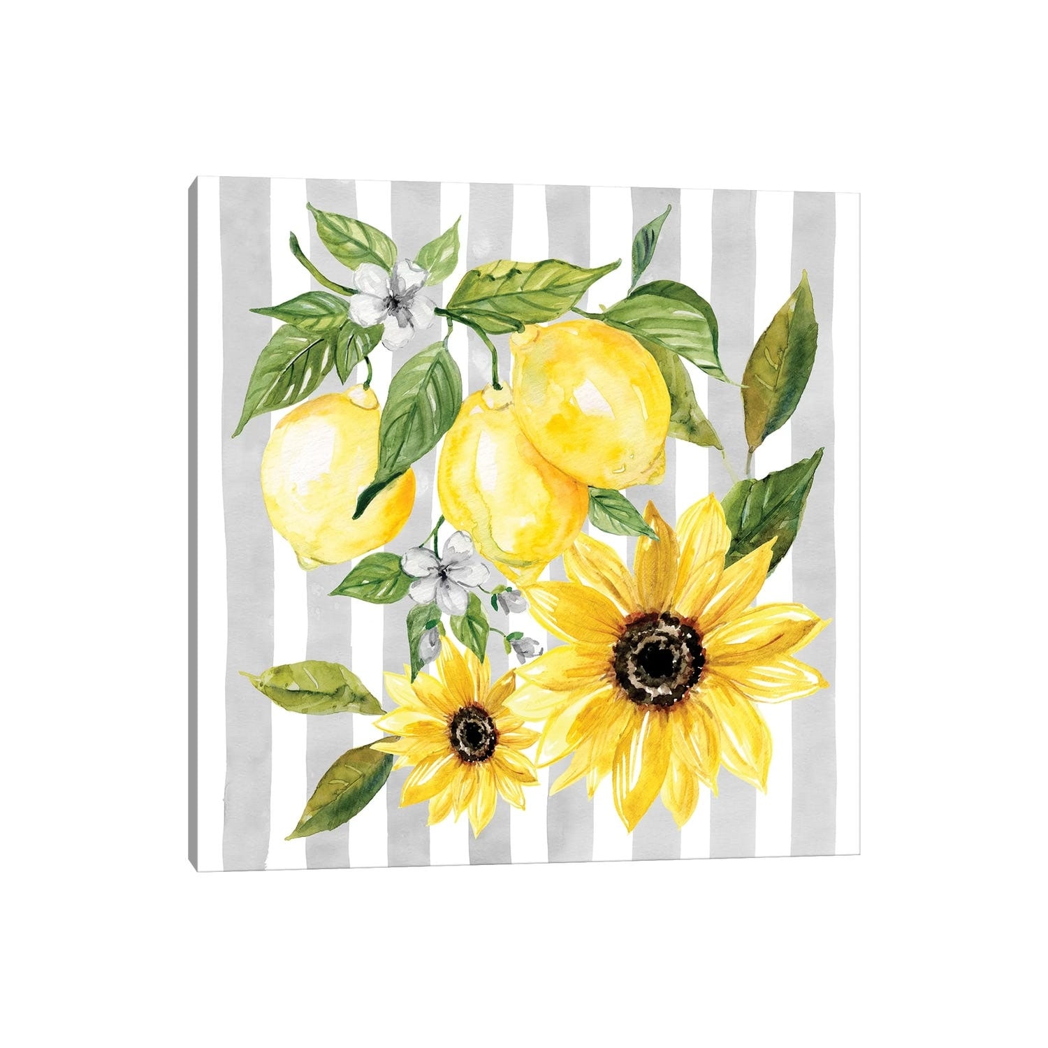 iCanvas "Lemons and Sunflowers II" by Carol Robinson Canvas Print