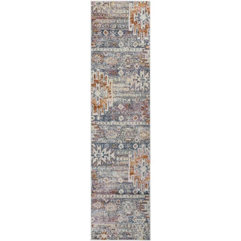 Livabliss New Mexico Southwestern Tribal Area Rug