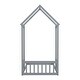 preview thumbnail 88 of 95, House-shaped Roof Headboard Floor Bed without slats