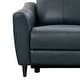 preview thumbnail 17 of 20, Abbyson Ludovic Leather Power Reclining Loveseat with Power Headrest