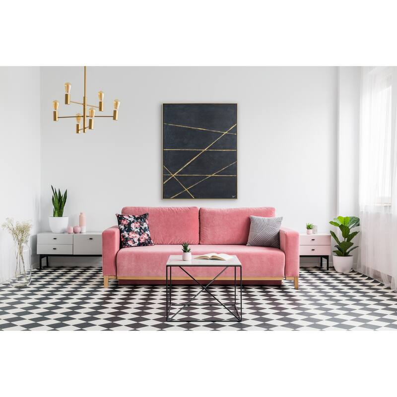 Renwil Webber 36" Wide Canvas Art, Black