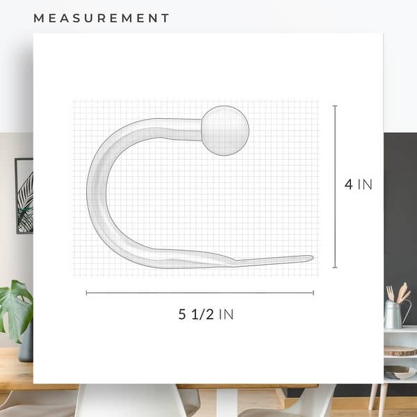 Chicology Holdbacks, Curtain & Drapery Rod Tie Backs & Hardware