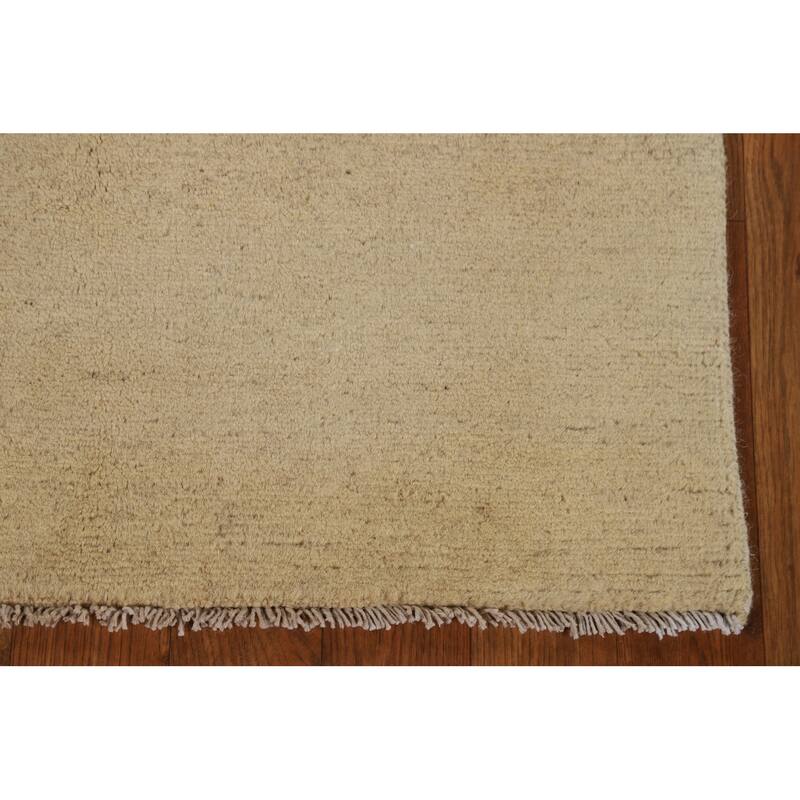 Contemporary Gabbeh Oriental Accent Rug Handmade Wool Carpet - 2'8"x 4'3"