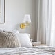 preview thumbnail 4 of 27, CO-Z Plug-in Swing Arm Wall Mount Sconce Individual - Gold