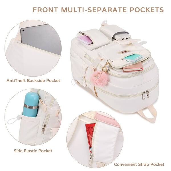 Backpack 15.6 Inch Kids Elementary Middle High School Bag College Backpacks Anti Theft Travel Back Pack Large Bookbags - buybuy BABY - 42714426 Backpack 15.6 Inch Kids Elementary Middle High School Bag College Backpacks Anti Theft Travel Back Pack Large Bookbags - buybuy BABY - 42714426