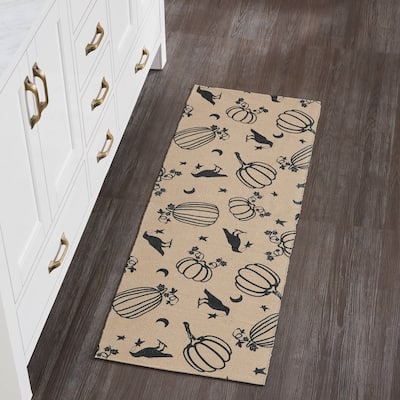 Raven Harvest Indoor/Outdoor Rug Rect 17x48