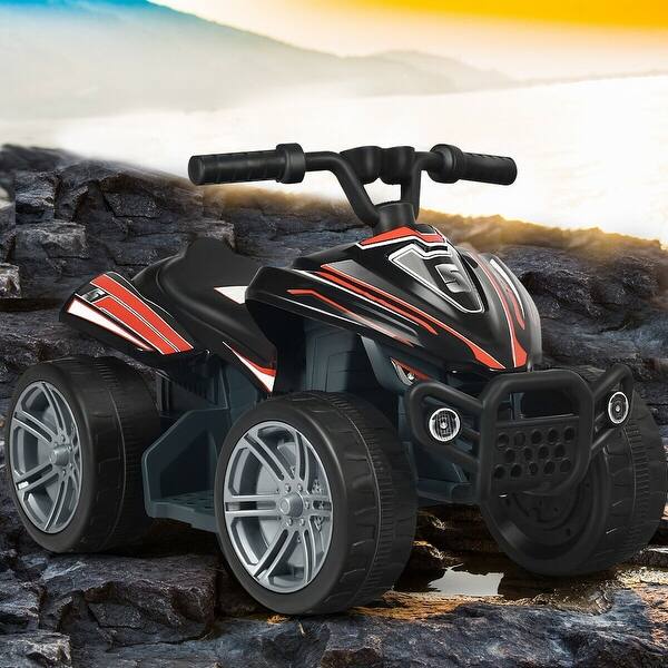 Kids 4 Wheeler Atv Quad Battery Powered Ride On Car Black Black Overstock 32019511 Collection by hayden • last updated 4 weeks ago. usd