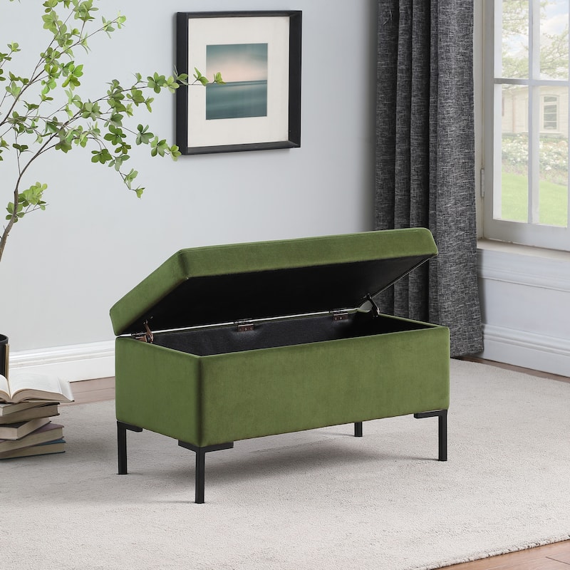 HomePop Storage Bench with Metal Leg