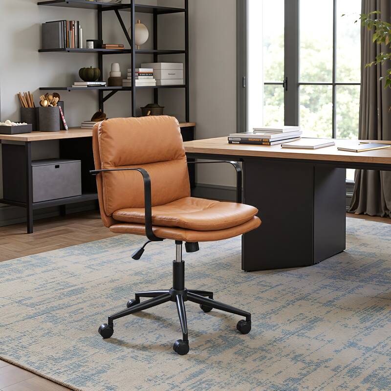 Birao Office Chair Brown - Brown