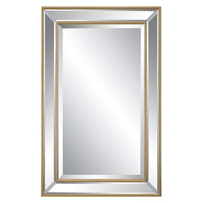 Elegant Framed Beveled Mirror