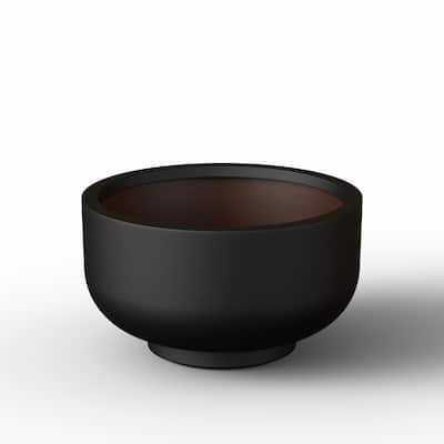 Concrete Bowl Planter Plant Pot with Drainage Hole