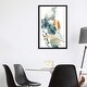 preview thumbnail 6 of 13, iCanvas "Abstract In Blue And Terracotta" by Sophie Rodionov Framed
