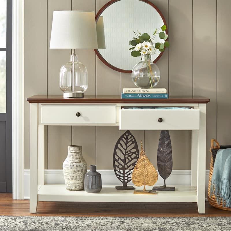 Simple Living Charleston Sofa Table - 30.5"H x 48.5"W x 18"D